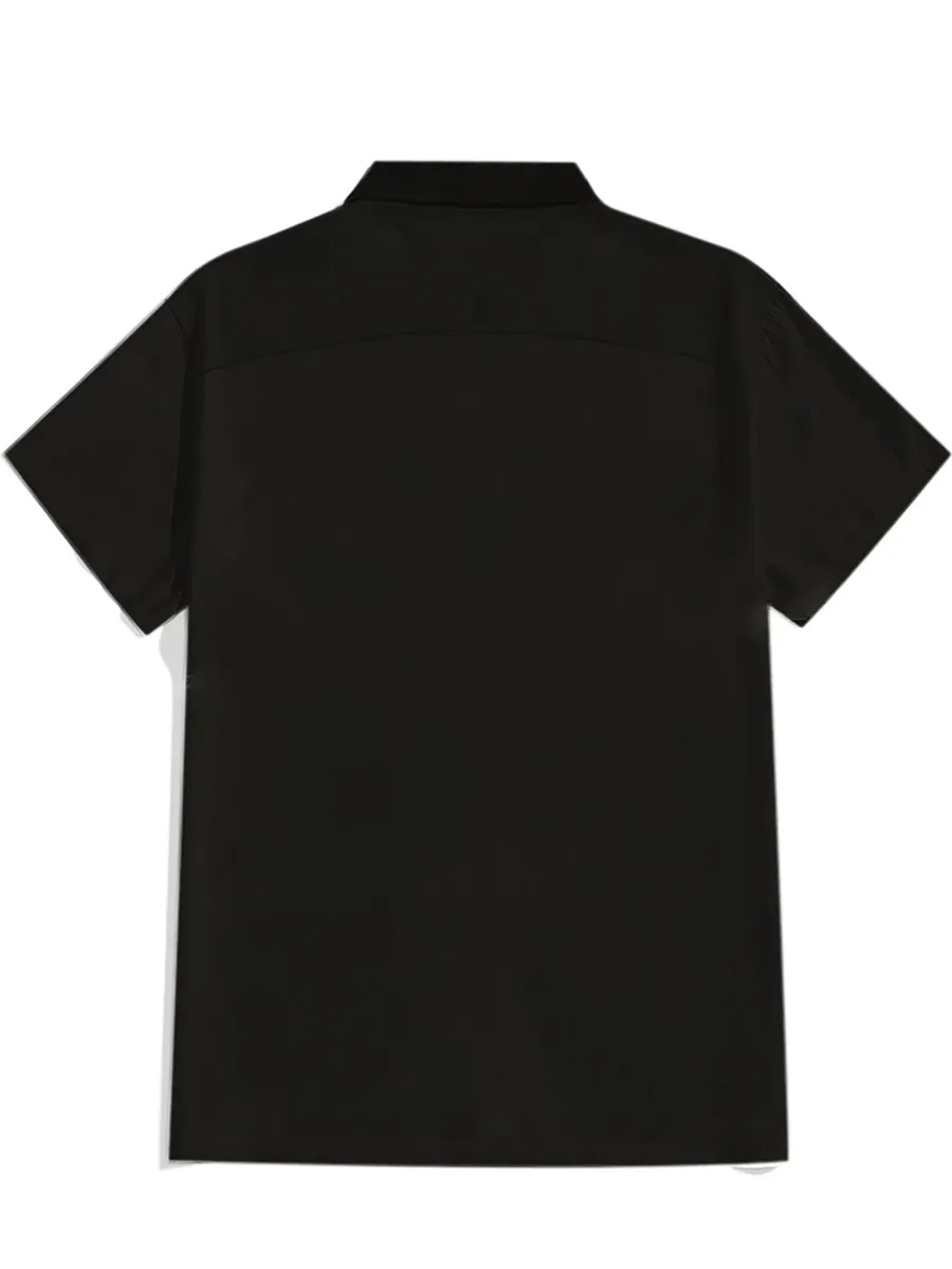 Halloween Sharp-Beaked Crow Skull Shirt