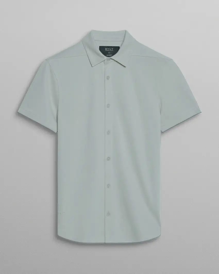 Bayside Oxford Short Sleeve Button Down