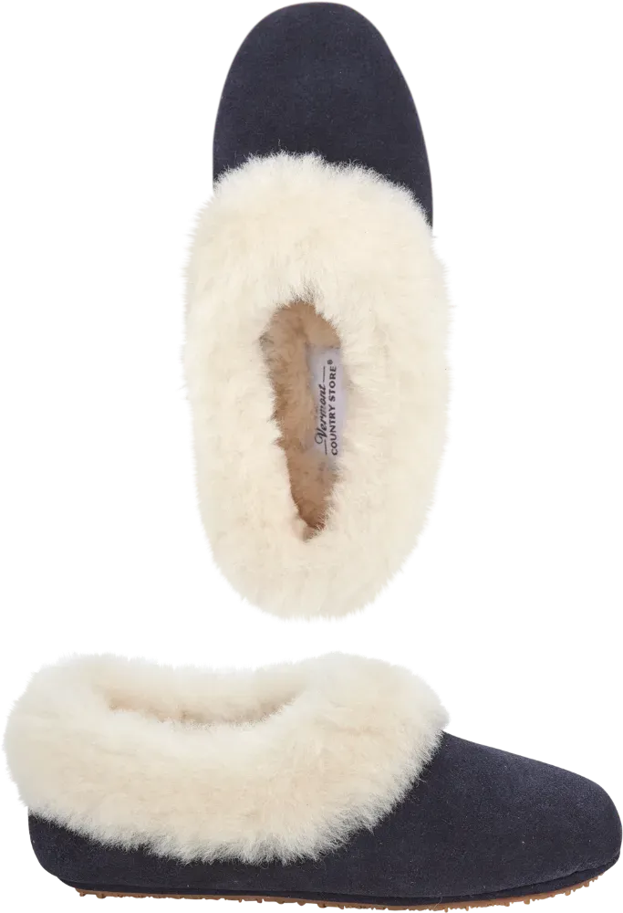 Women's Sheepskin Ballet Slippers