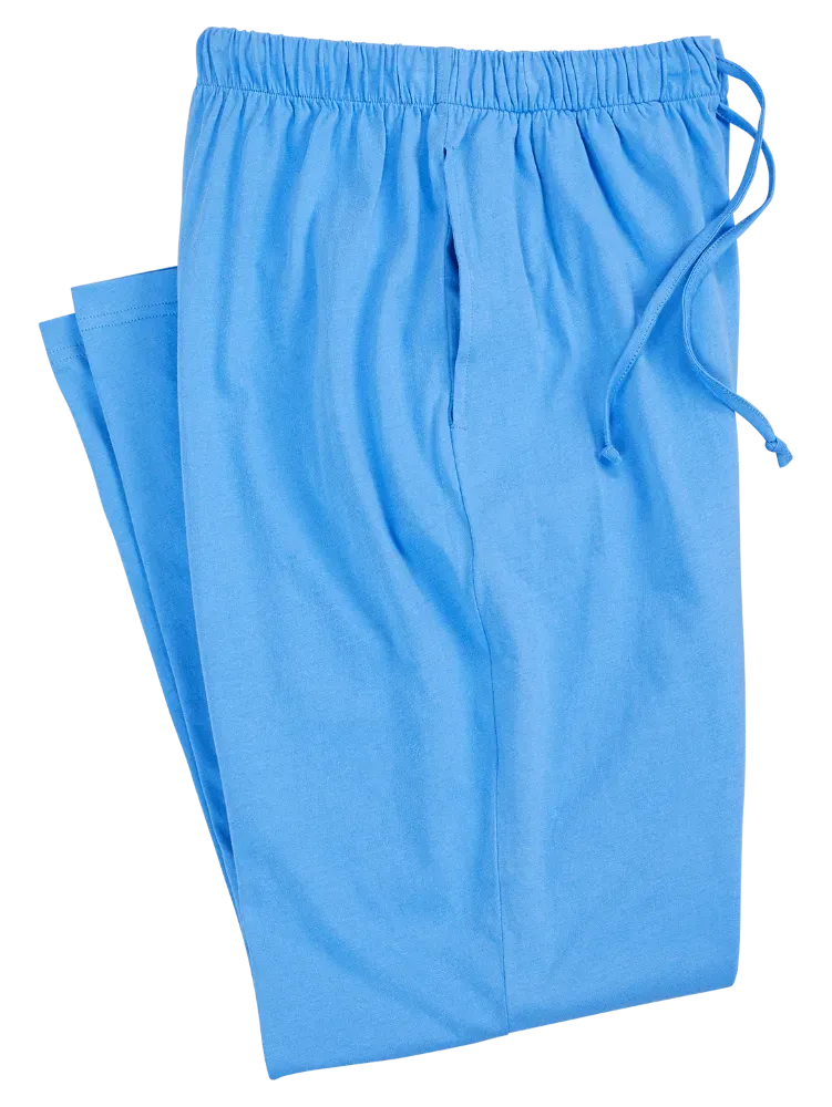 Women's Comfort Knit Solid Color Cotton Pajama Pants