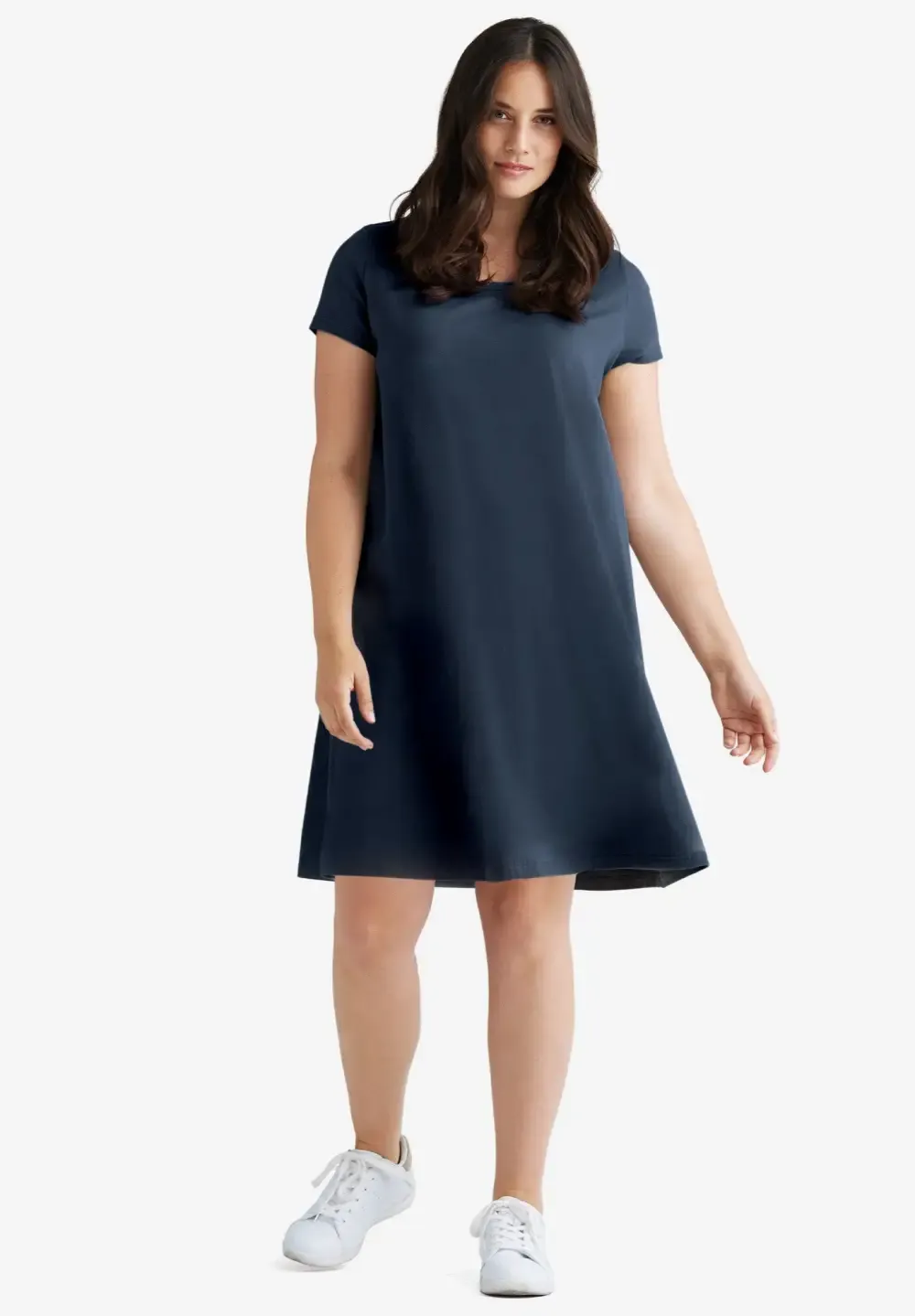 A-Line Knit Tee Dress
