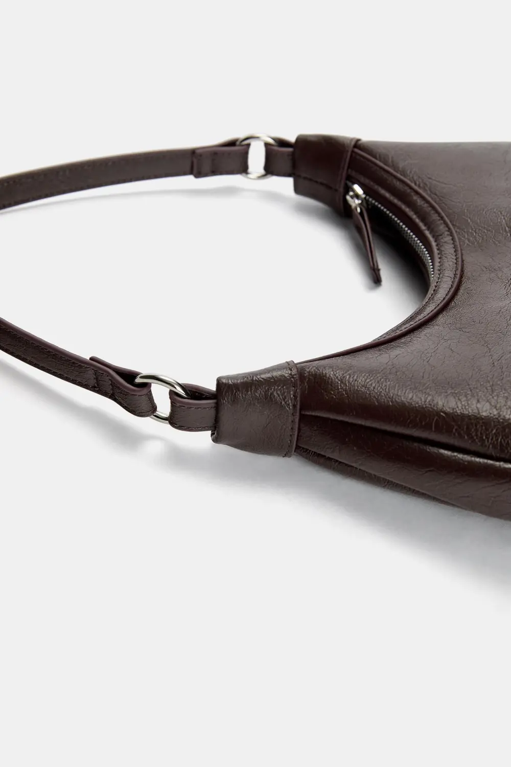 Bolso de hombro media luna
