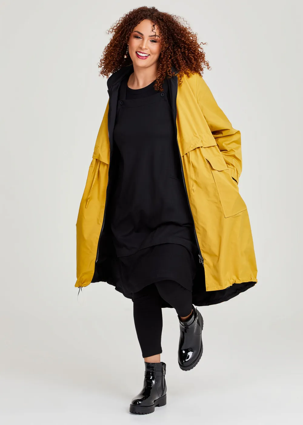 Ponte Everyday Pinafore Dress