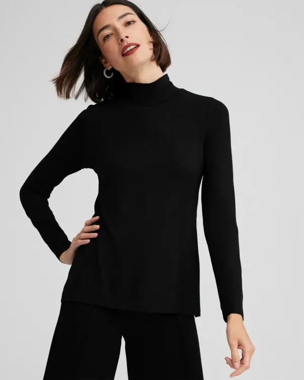 Touch of CoolTM Mock Neck Layering Tee