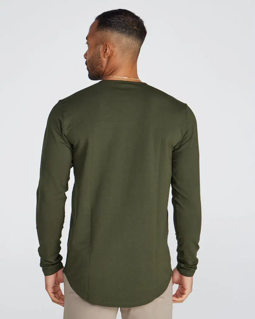 Drop-Cut Long Sleeve: Bylt Signature
