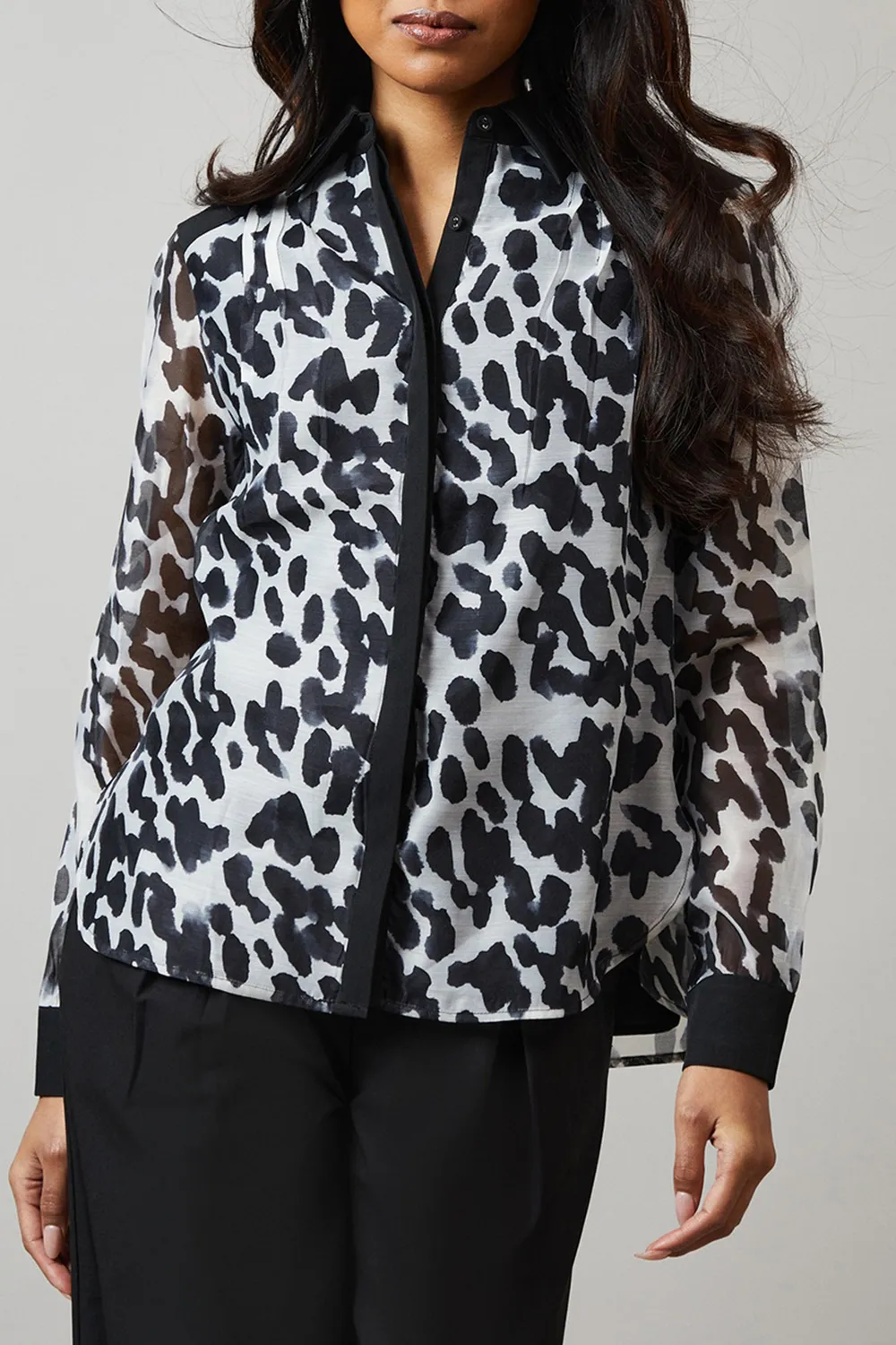 Women's Statement Leopard Print Shirt