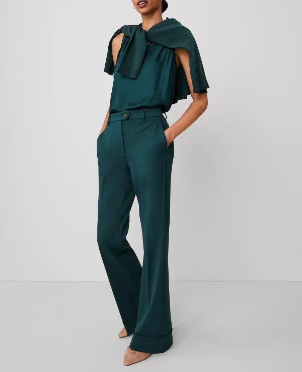 The Cuffed Tab Waist Trouser