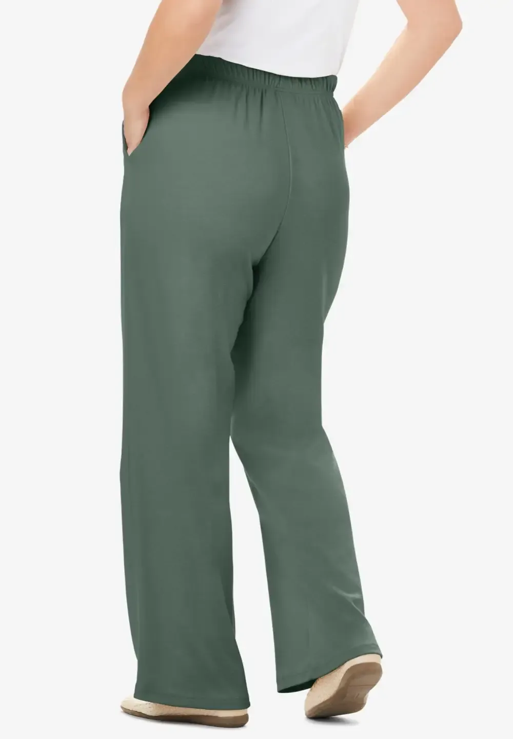 7-Day Knit Wide-Leg Pant
