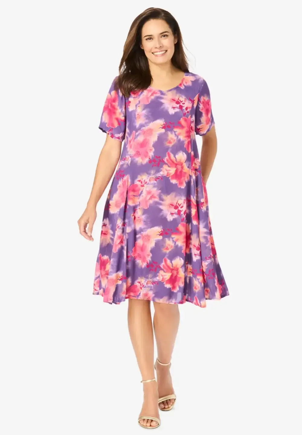 Short Crinkle Dress