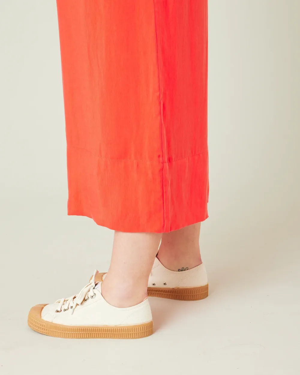 CORAL CUPRO JUMPSUIT