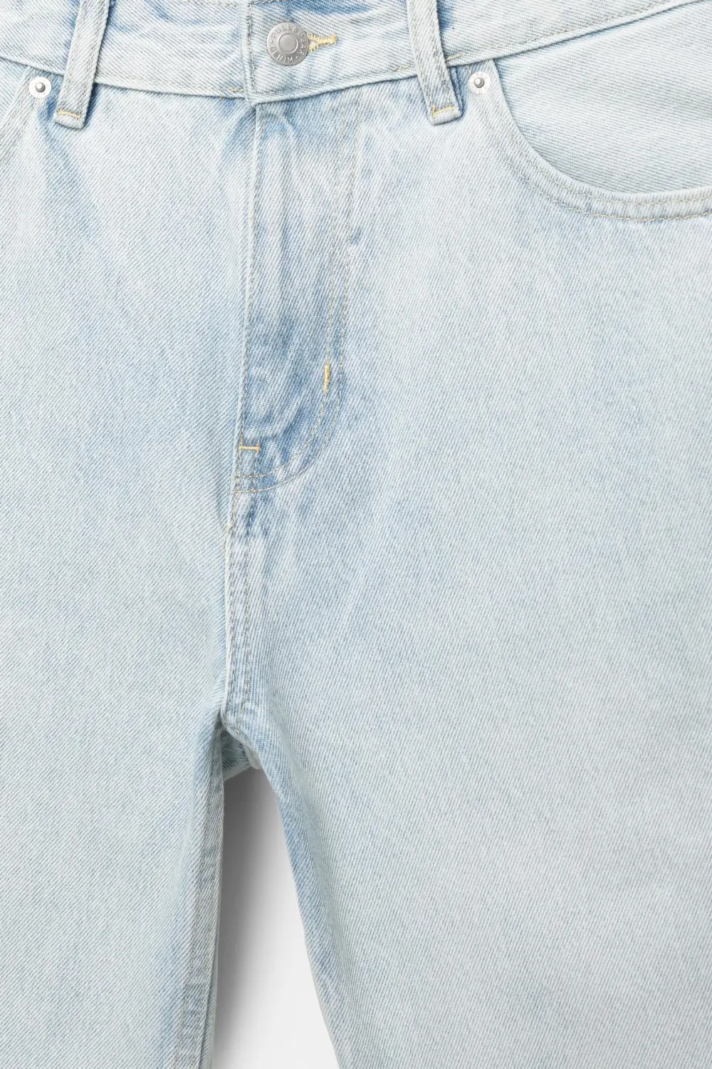 Standard denim Bermuda shorts