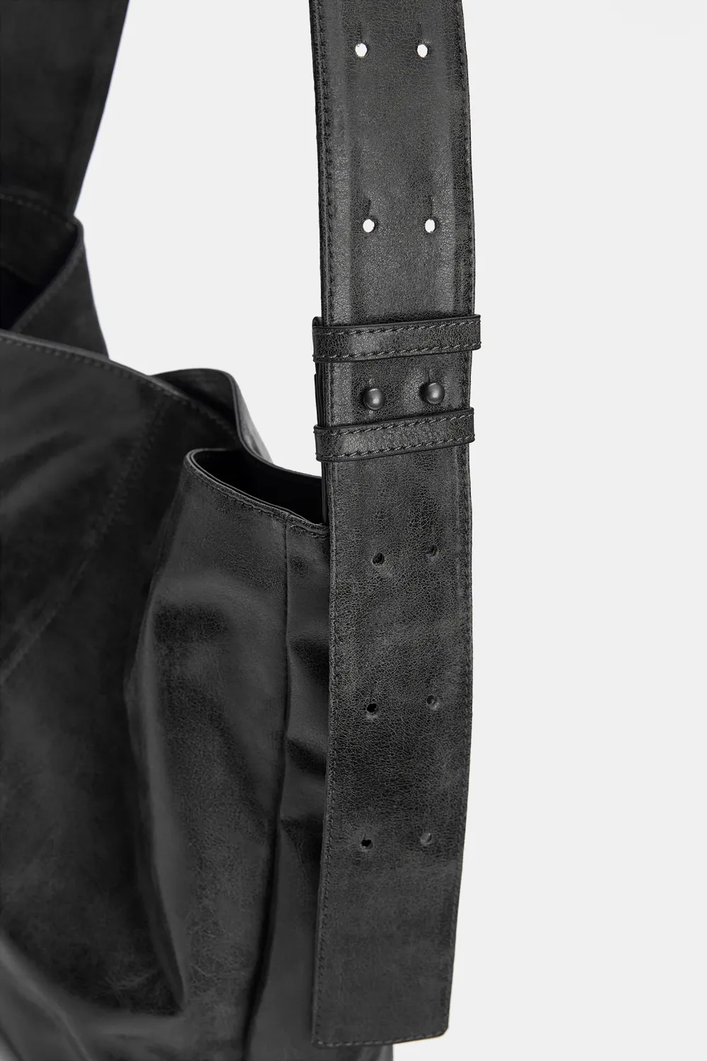 Bolso shopper desgastado
