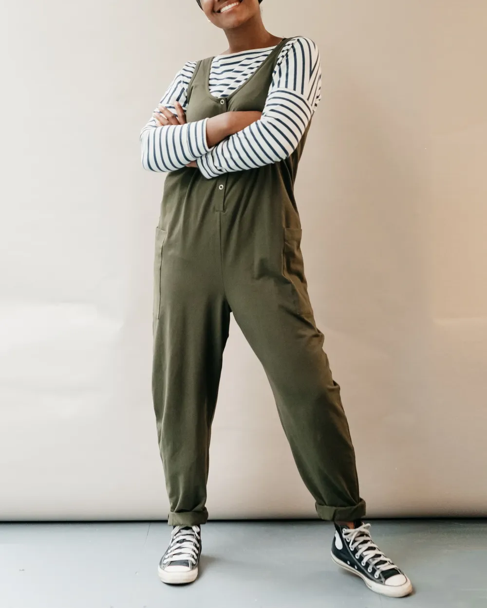 JUMPSUIT - OLIVE