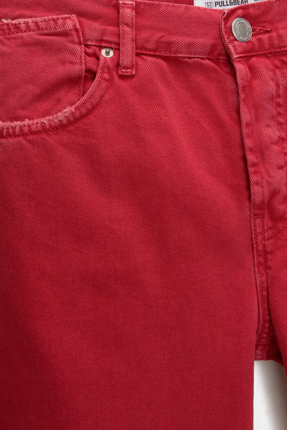 Jeans baggy costura