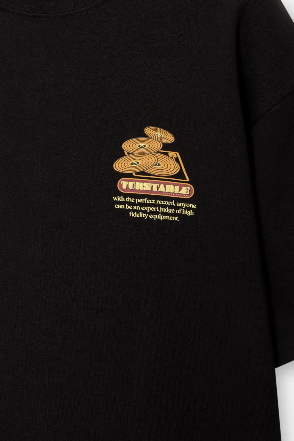 Record player T-shirt