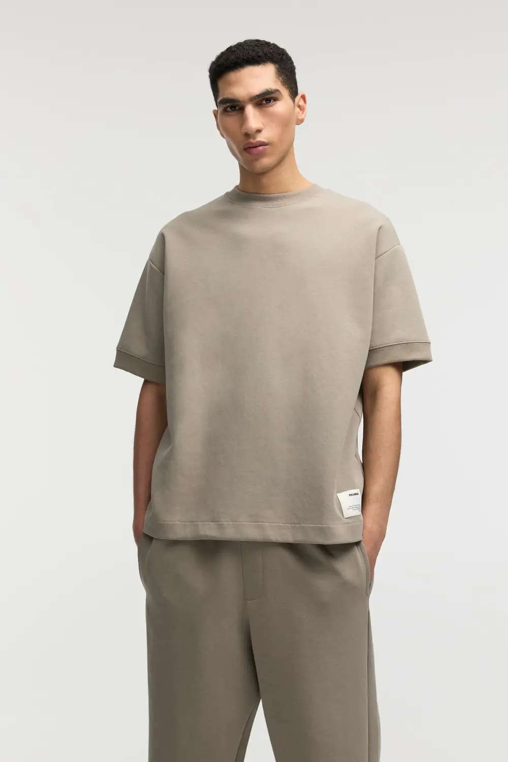 Short sleeve sweatshirt