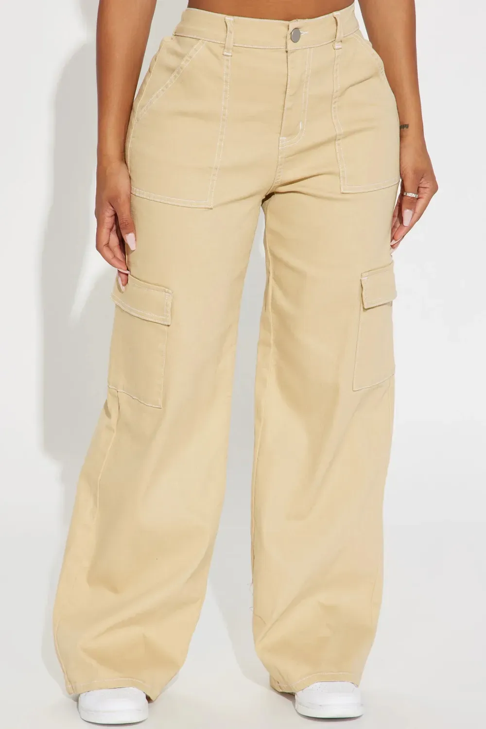 Good Intentions Cargo Jeans - Khaki