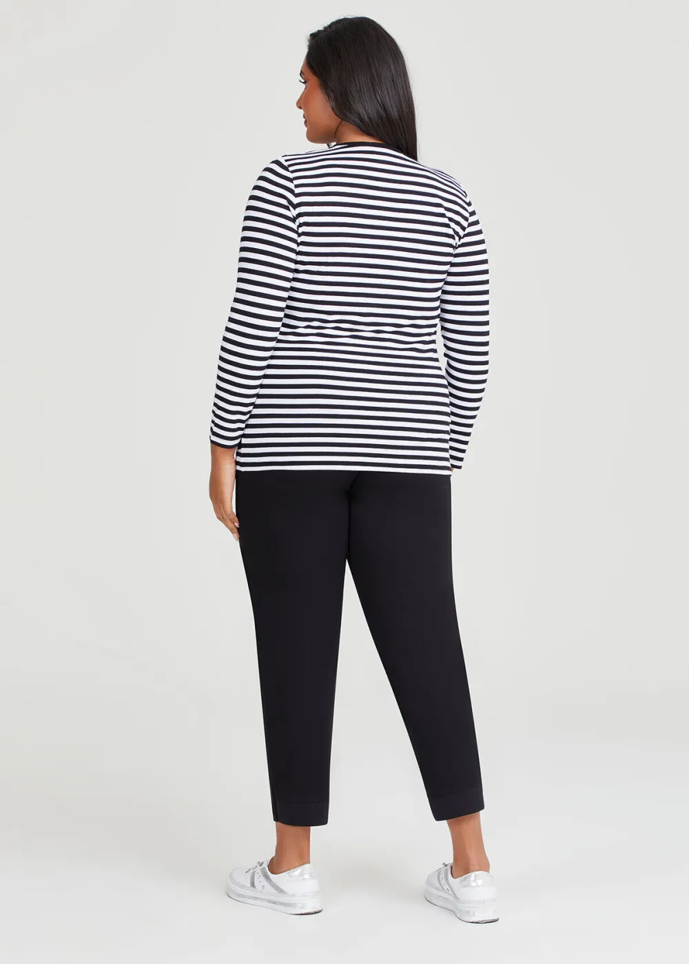 Natural Essie Stripe Top