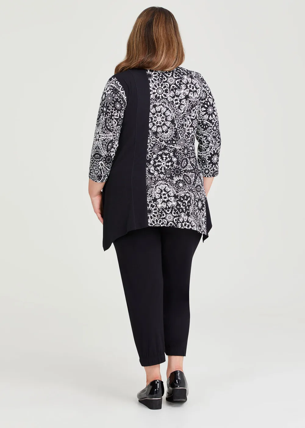 Filigree Spliced Top