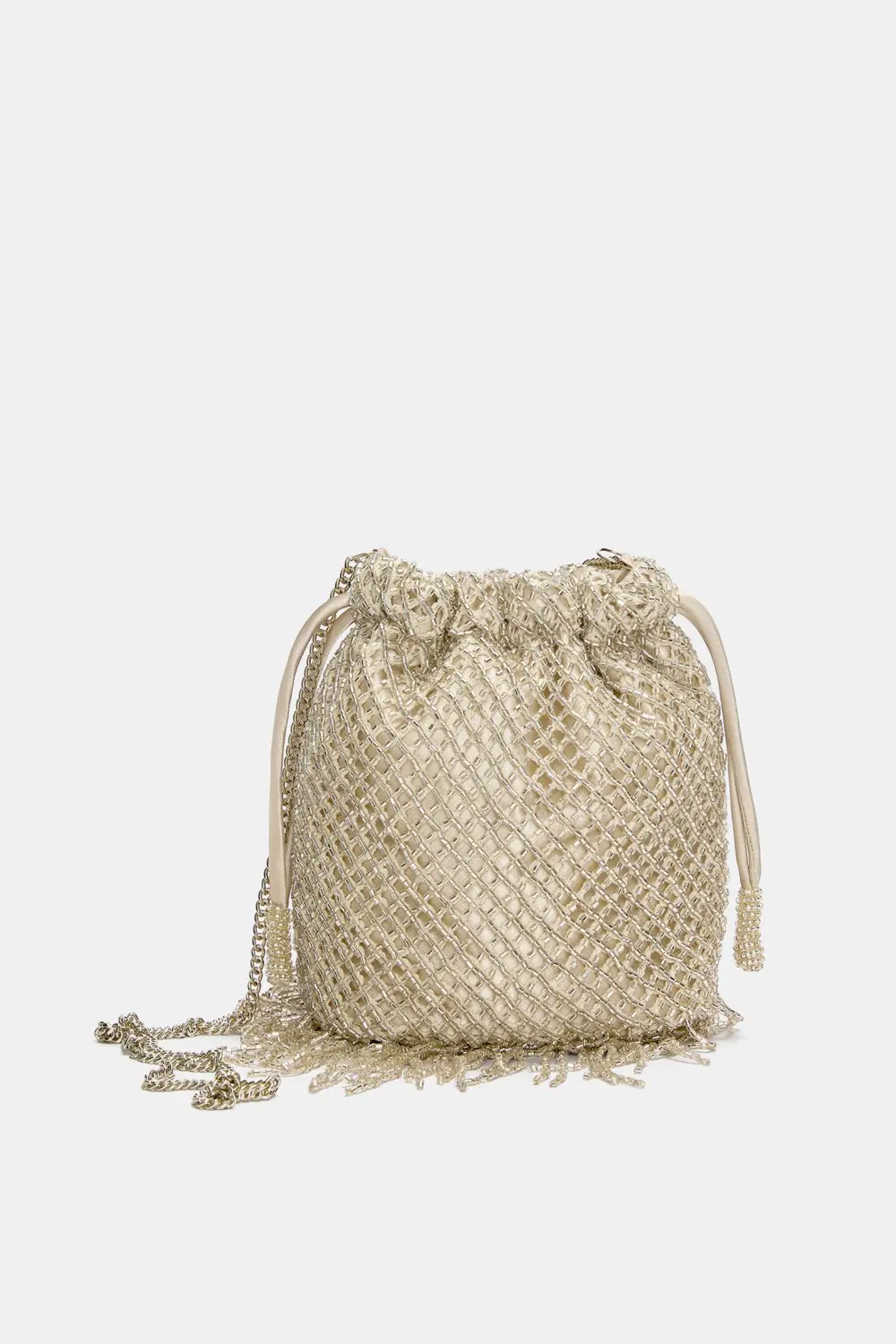 Bolso bombonera abalorios