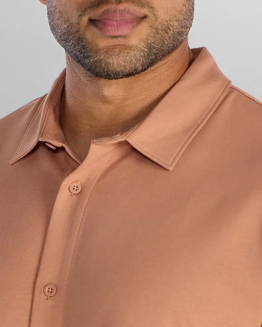 Lux Short Sleeve Button Down