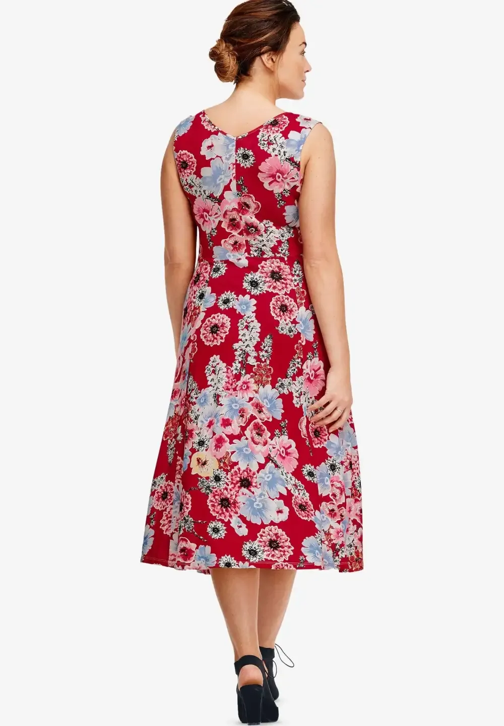Knit Fit and Flare Knit Dress
