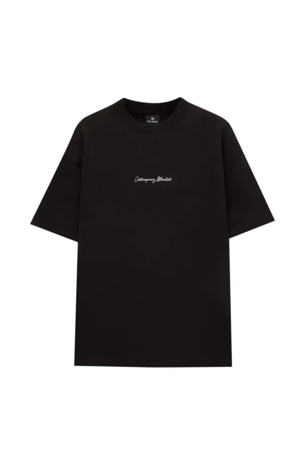 Short sleeve sweatshirt