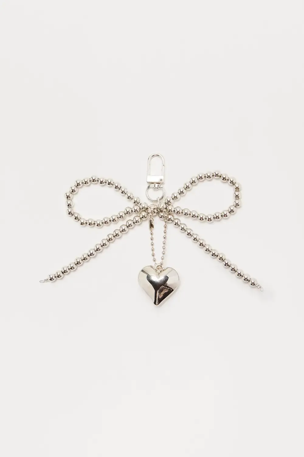 Olivia Love Handbag Charm - Silver