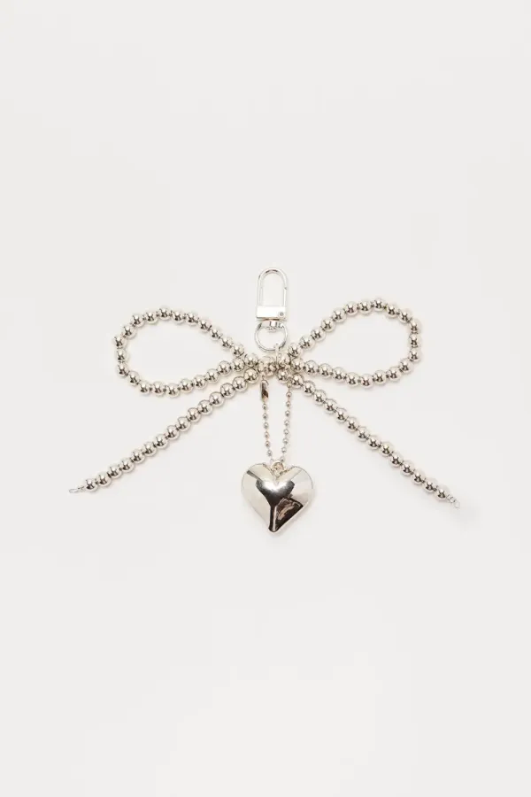 Olivia Love Handbag Charm - Silver