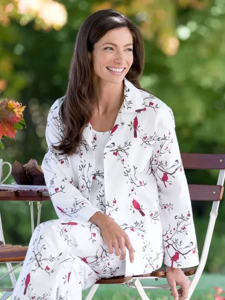 Women's Portuguese Flannel 3-Piece Pajama Set