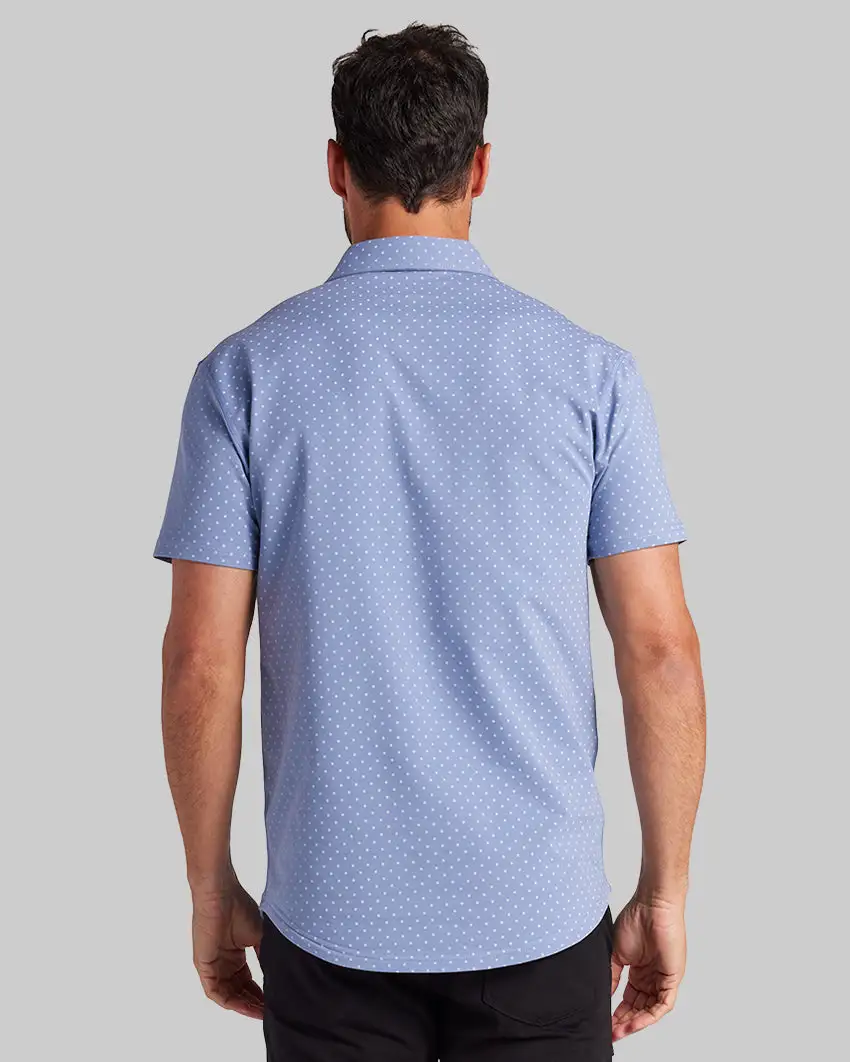 Drop-Cut: Lux Dotted Polo
