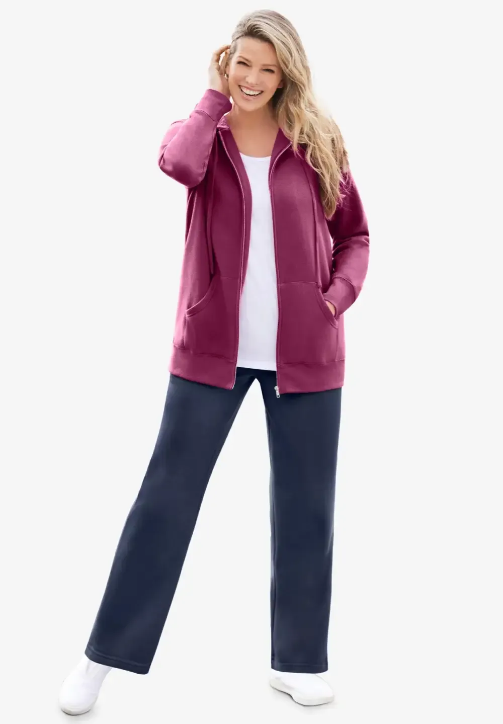Better Fleece Zip-Front Hoodie