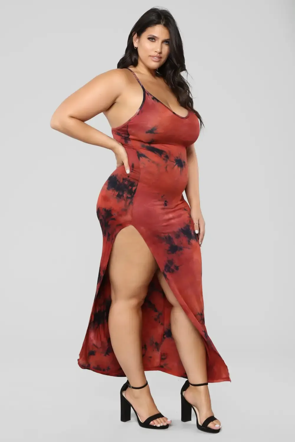 Dye For Me Dress - Rust