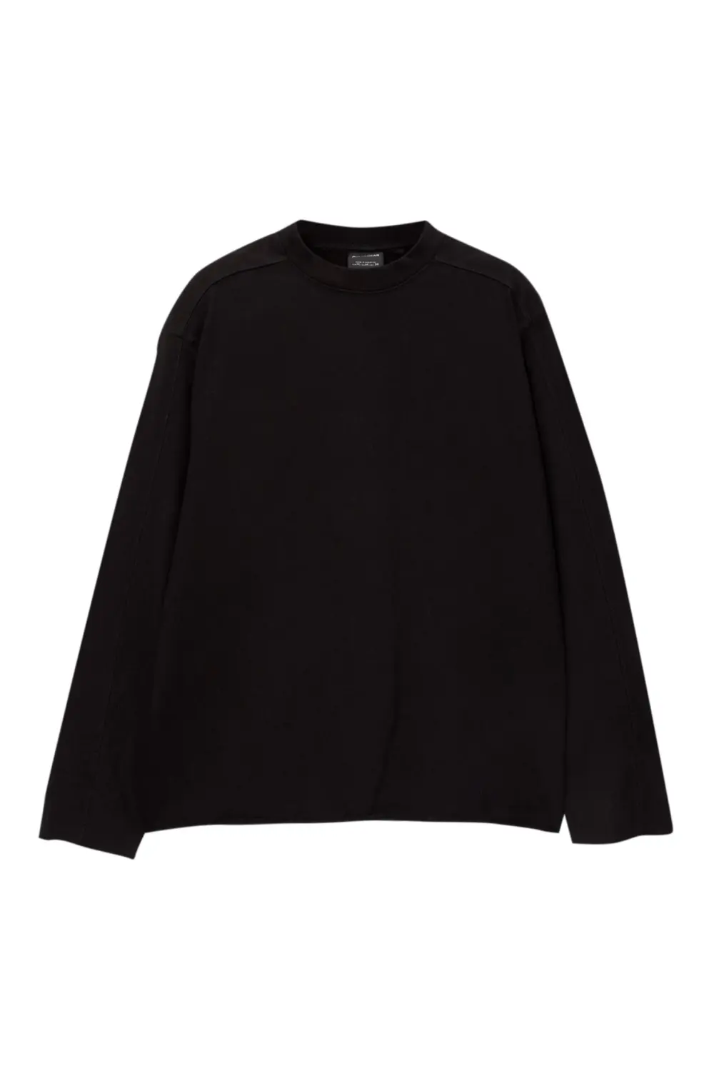 Faded T-shirt with frayed hem
