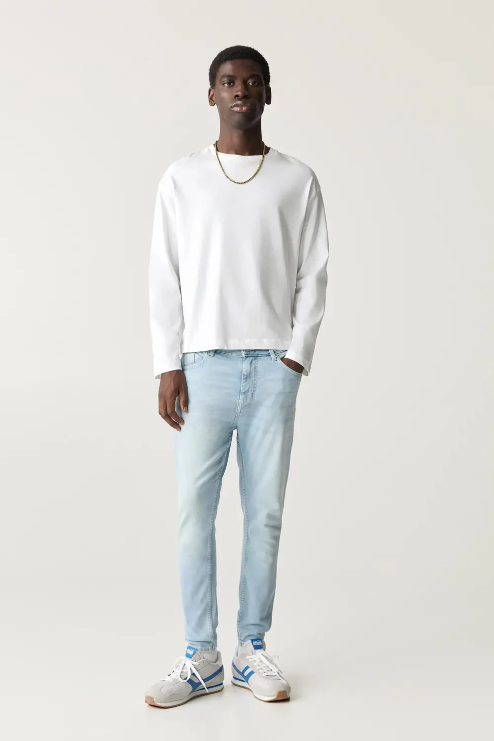 Basic carrot fit jeans