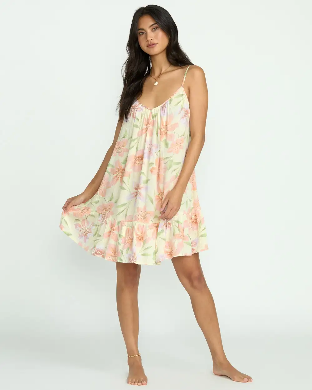 Beach Vibes Print Cover-Up - Butter
