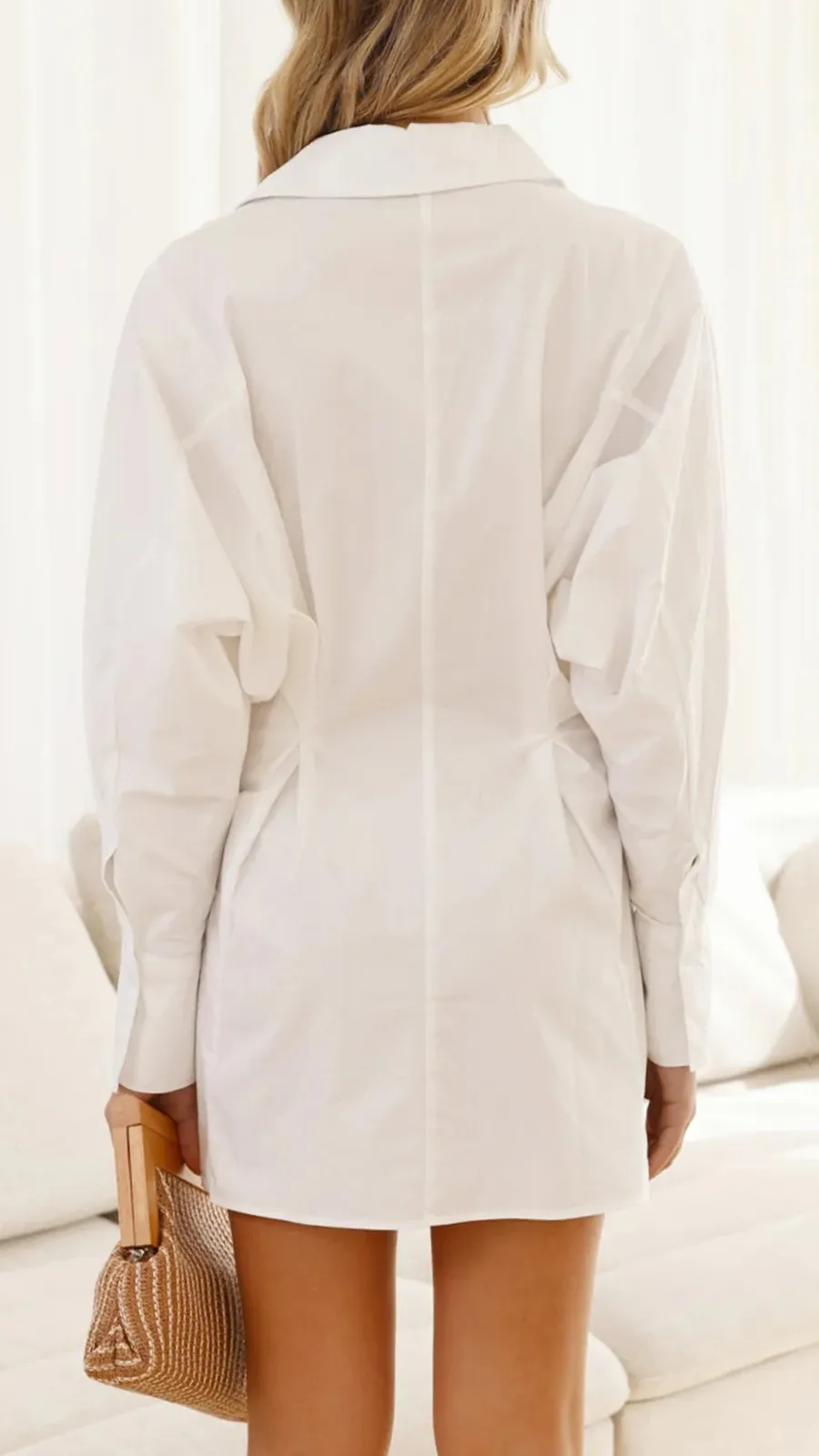 Casual All-Match Long Shirt Dresses