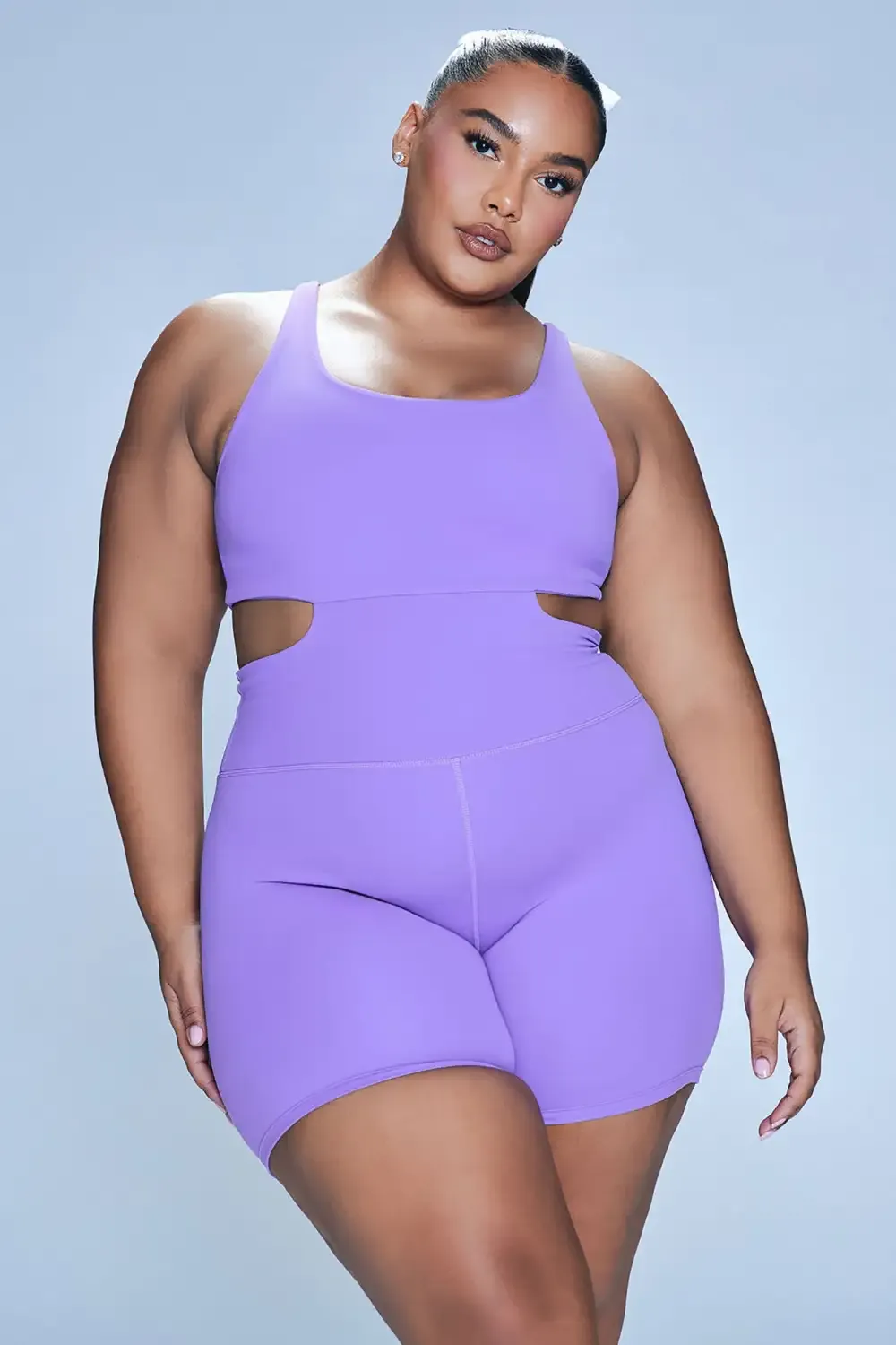 Rotation Super Soft Active Romper - Lavender