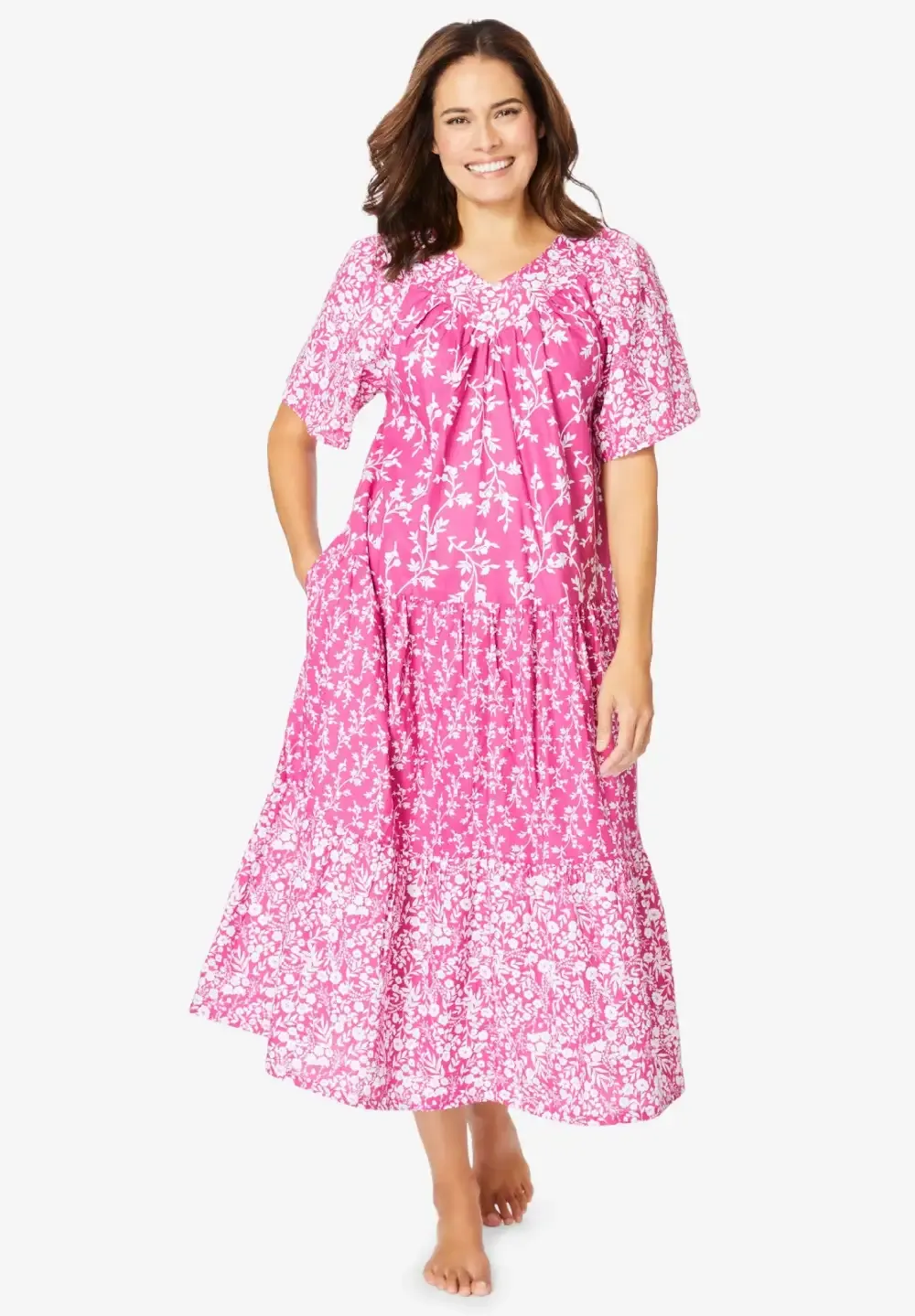 Tiered Print Lounger