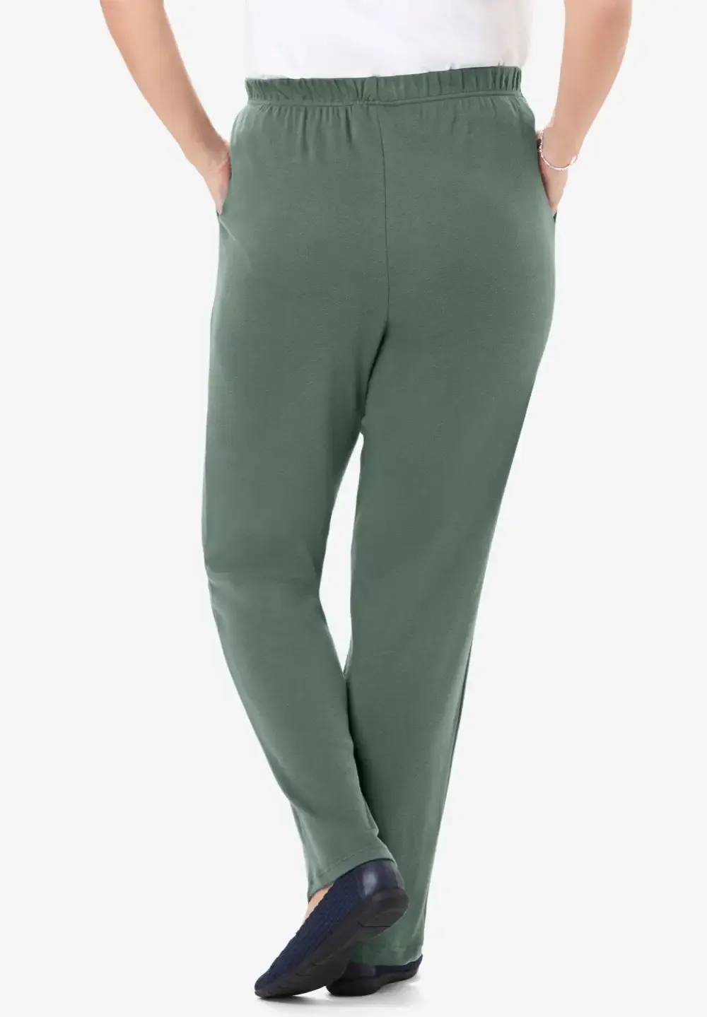 7-Day Knit Straight Leg Pant