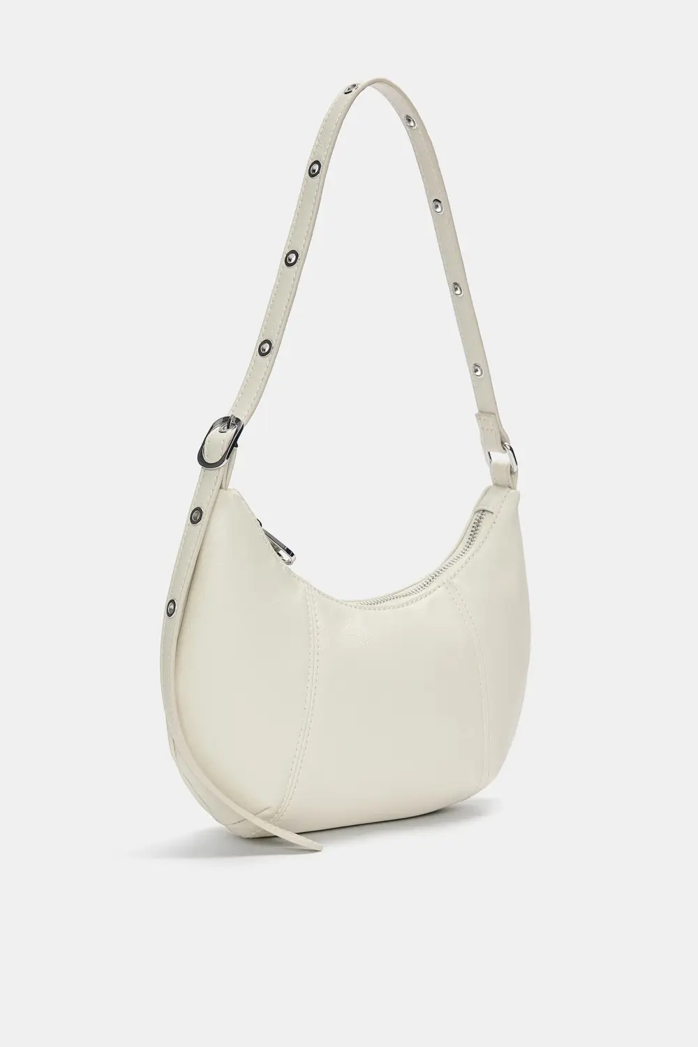 Bolso de hombro media luna