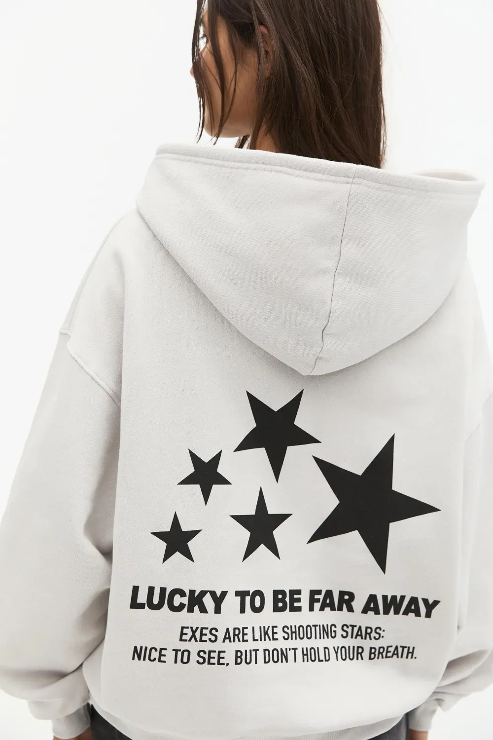Sudadera capucha estrellas