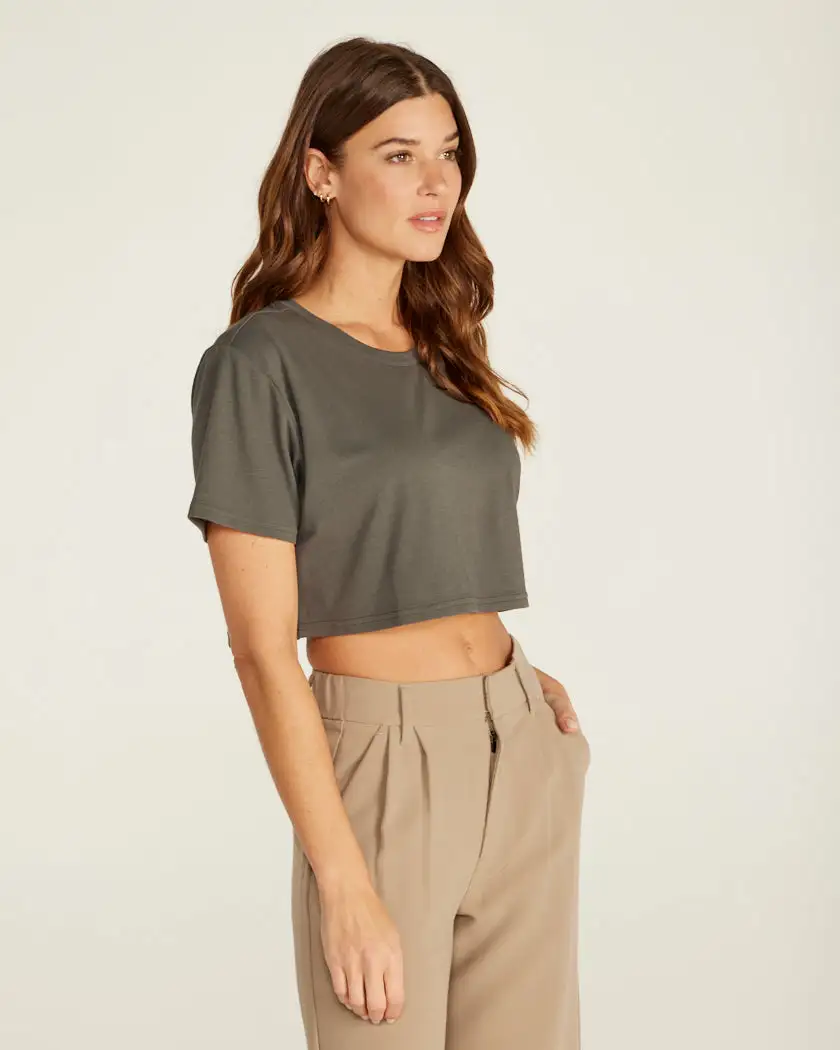Drift Relaxed Cropped Crew