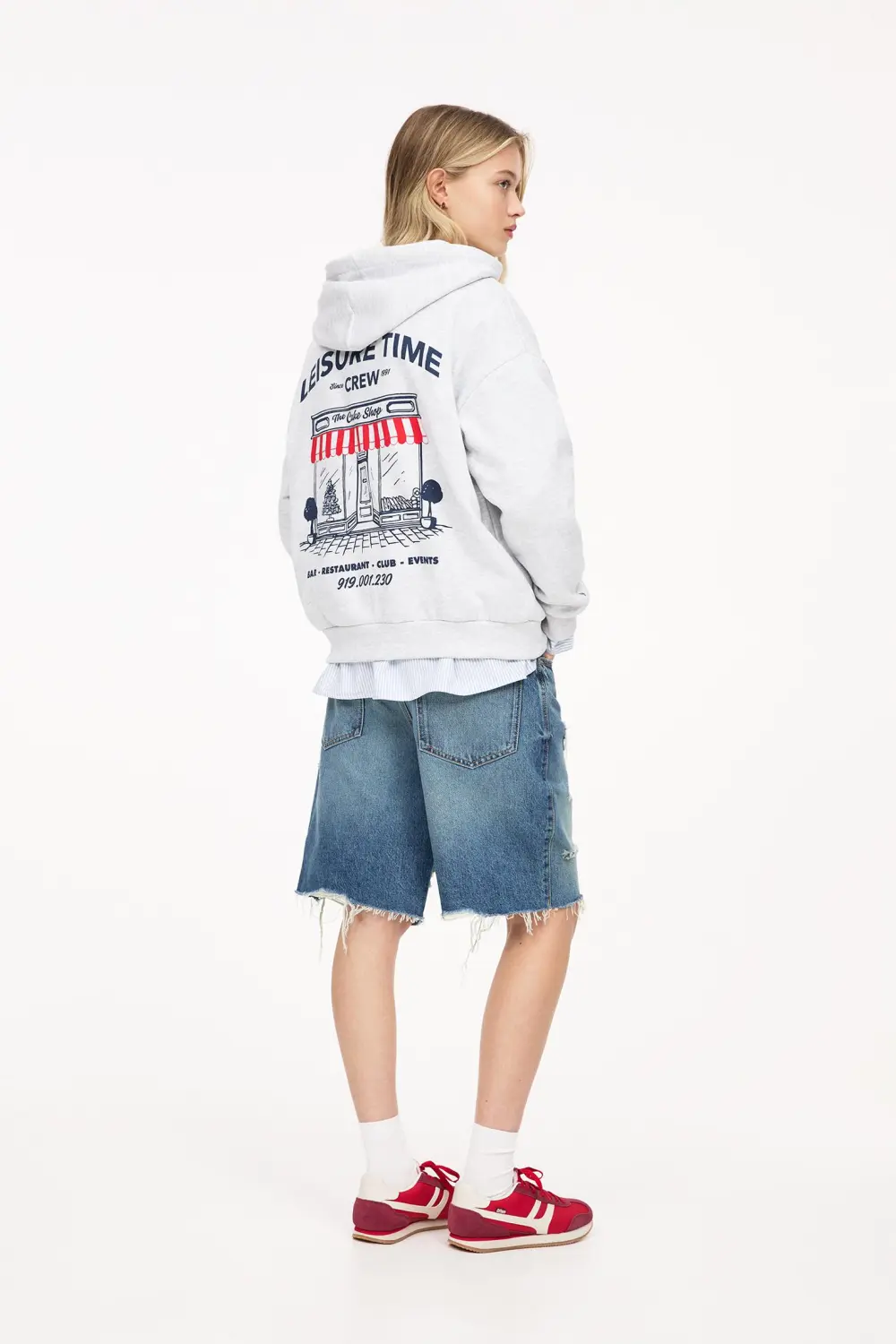 Sudadera Leisure Time Crew