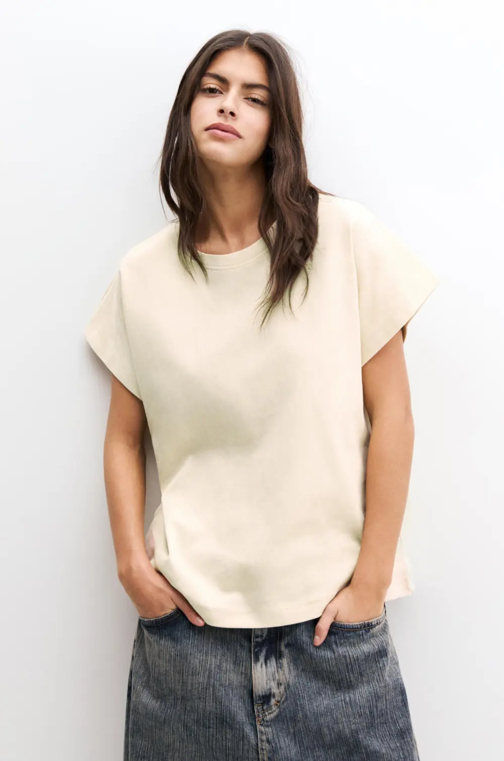 Camiseta manga entera oversize