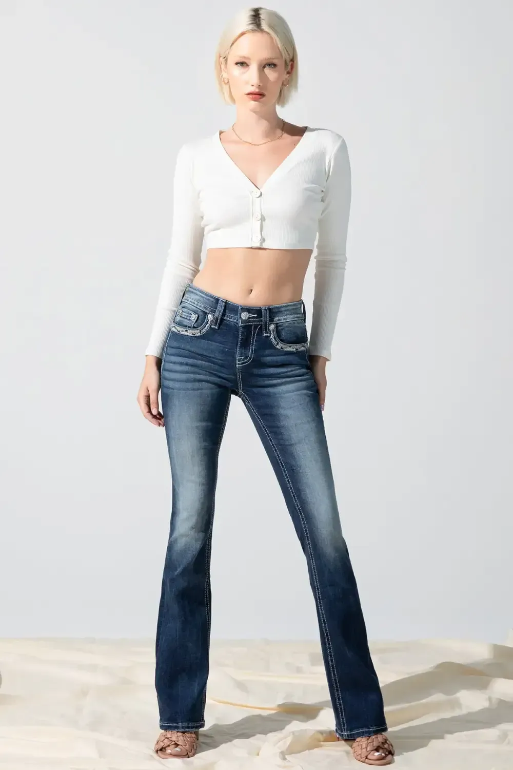 Boundless Border Bootcut Jeans