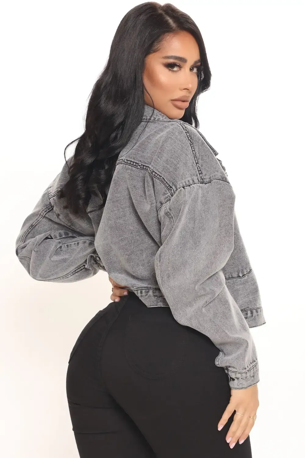 Jeanius Denim Jacket - Grey
