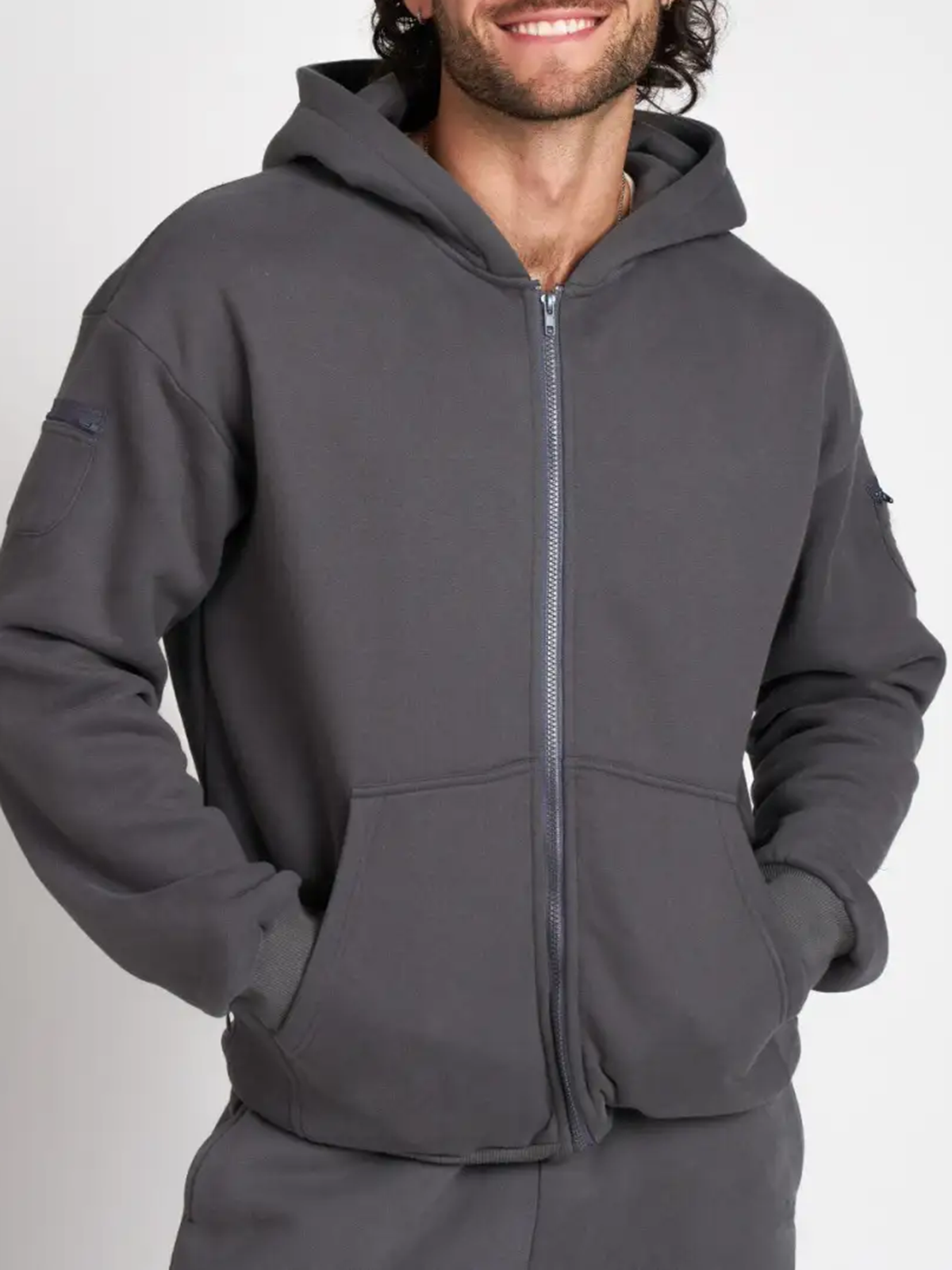 Travel Essentials Zip Hoodie