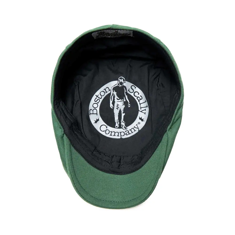 The Bruiser Boston Scally Cap - OD Green