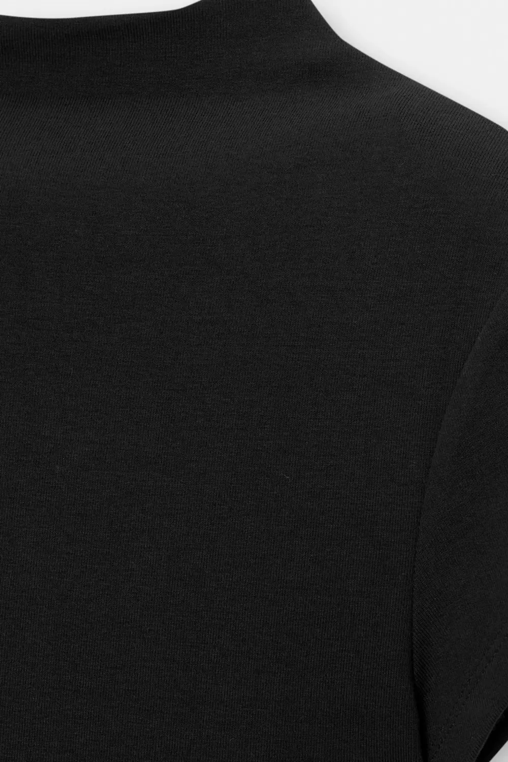 Vestido midi cuello perkins